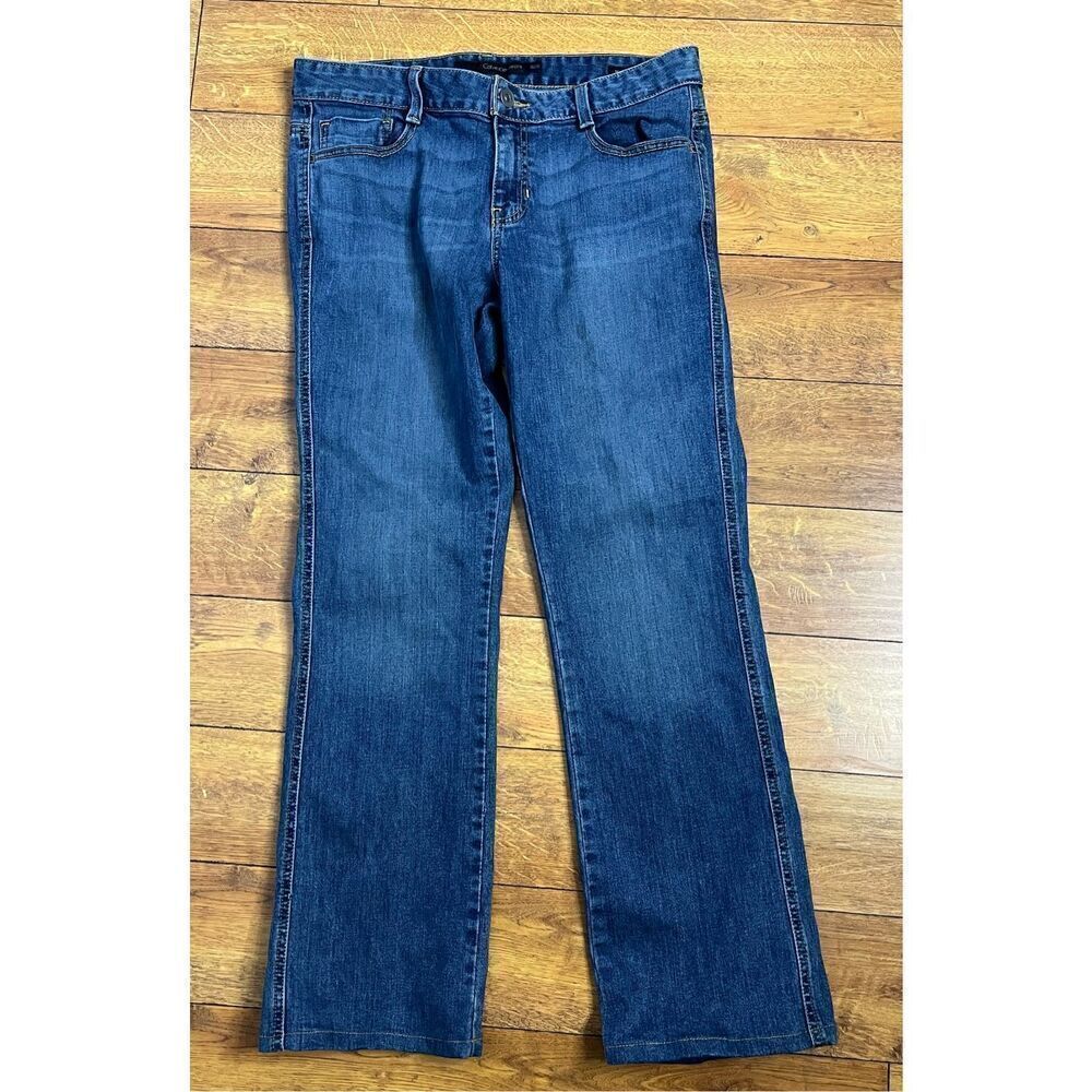 Vintage Calvin Klein Jeans Women’s 30/10 Blue Cowgirl Flap Pocket Jeans Bootcut